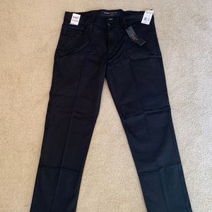 WTO2 Mens Jet Black Jeans
